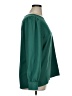 ModCloth 100% Polyester Green Long Sleeve Blouse Size XL - photo 4