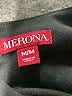 Merona Solid Black Casual Dress Size M - photo 4