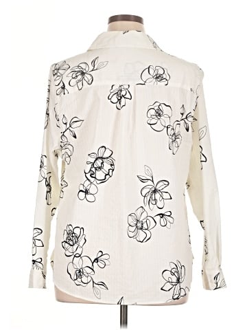 Joan Rivers Long Sleeve Blouse (view 2)