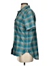 Duluth Trading Co. Plaid Teal Short Sleeve Button-Down Shirt Size S - photo 5