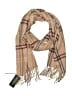 Steve Madden 100% Acrylic Tan Pink Scarf One size - photo 1