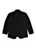 Gino Giovanni 100% Polyester Solid Black Blazer Size 8 - photo 2