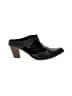 Assorted Brands 100% Leather Black Mule/Clog Size 11 - photo 1