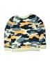 Polarn O. Pyret 100% Cotton Camo Yellow Sweatshirt Size 5 - 6 - photo 1