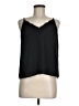 Mi ami 100% Polyester Black Sleeveless Blouse Size M - photo 1