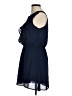 Big Strike 100% Polyester Solid Blue Casual Dress Size M - photo 5