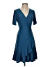 Gilli Solid Blue Cocktail Dress Size S - photo 1