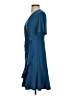 Gilli Solid Blue Cocktail Dress Size S - photo 5