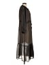 MNG 100% Polyester Black Casual Dress Size M - photo 4