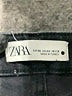 Zara Chevron-herringbone Black Jeans Size 4 - photo 7