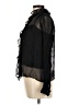 J.Crew 100% Cupro Black Long Sleeve Blouse Size 6 - photo 5