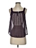 E&M Collection Purple Sleeveless Blouse Size S - photo 1