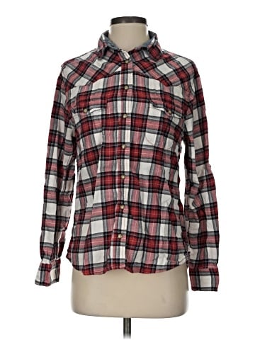 Jachs Girlfriend Long Sleeve Button-Down Shirt (view 1)