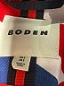 Boden 100% Cotton Print Red Blazer Size 2 - photo 6