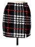 Shein Plaid Black Casual Skirt Size M - photo 1