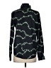 Ann Taylor 100% Polyester Black Long Sleeve Blouse Size S - photo 2