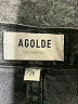 AGOLDE 100% Cotton Black Jeans Size 26 waist - photo 4