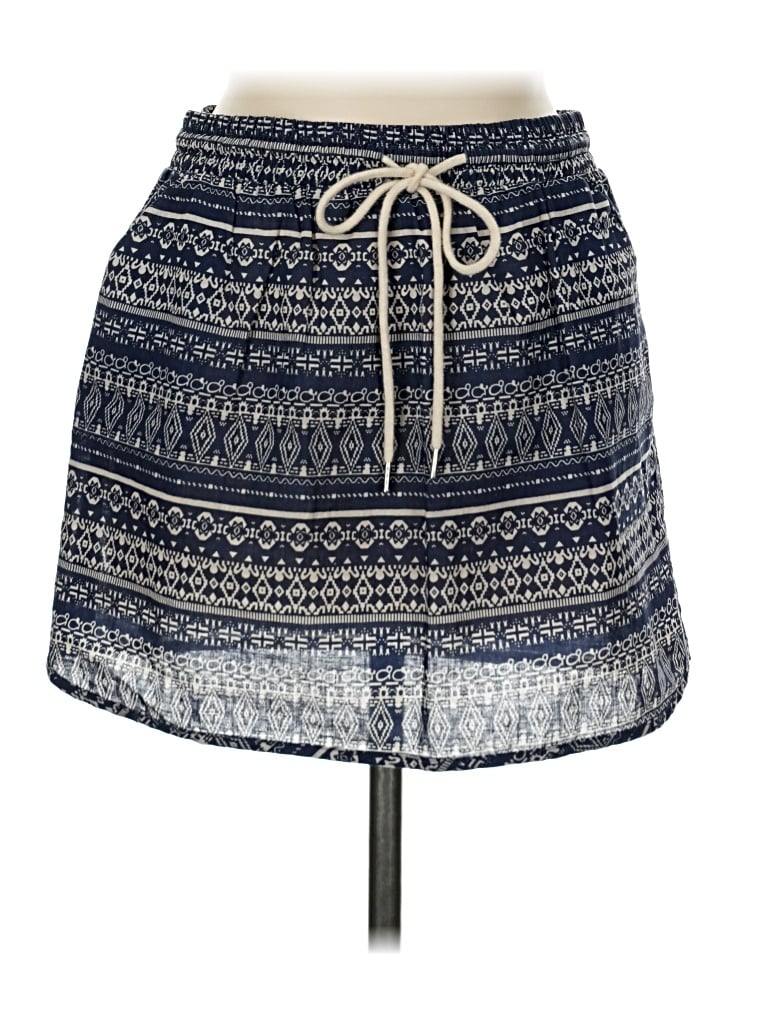 Pre-owned En Creme Casual Skirt In Blue