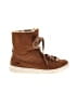 Ugg 100% Leather Brown Sneakers Size 8 - photo 1
