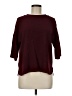 Primark Burgundy 3/4 Sleeve Top Size 6 - photo 1