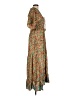 Devi 100% Polyester Paisley Brown Casual Dress One size - photo 4