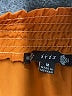 iris 100% Polyester Orange 3/4 Sleeve Blouse Size M - photo 7
