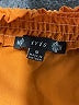iris 100% Polyester Orange 3/4 Sleeve Blouse Size M - photo 9
