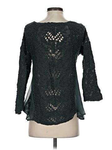 Knitted & Knotted 3/4 Sleeve T-Shirt (view 2)