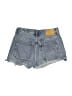 Denim Forum Blue Denim Shorts Size 23 waist - photo 2