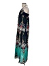 Target Paisley Teal Casual Dress Size XS (estimated) - photo 5