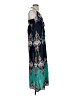 Target Paisley Teal Casual Dress Size XS (estimated) - photo 4