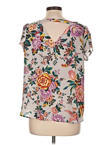 Ann Taylor LOFT Short Sleeve Blouse (view 2)