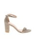Stuart Weitzman Silver Sandals Size 7 - photo 1
