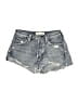 Denim Forum Blue Denim Shorts Size 24 waist - photo 1
