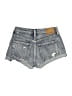 Denim Forum Blue Denim Shorts Size 24 waist - photo 2