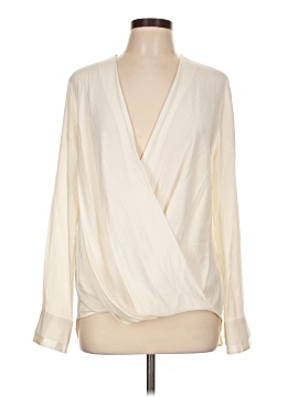 Rag & Bone Long Sleeve Silk Top
