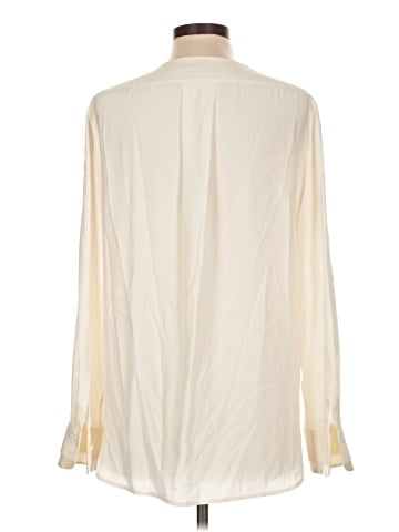 Rag & Bone Long Sleeve Silk Top (view 2)