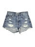 Denim Forum Blue Denim Shorts Size 23 waist - photo 1