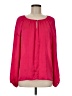 Vince Camuto 100% Polyester Pink Long Sleeve Blouse Size M - photo 1
