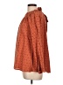 Roller Rabbit Orange Long Sleeve Blouse Size L - photo 5