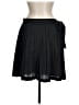 Gap 100% Polyester Solid Black Casual Skirt Size 6 - photo 2