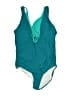 BLOOMCHIC Color Block Teal One Piece Swimsuit Size 14 - 16 - photo 1