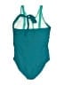 BLOOMCHIC Color Block Teal One Piece Swimsuit Size 14 - 16 - photo 2