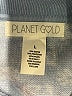 Planet Gold Blue Short Sleeve Top Size L - photo 7