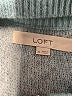 Ann Taylor LOFT Paisley Teal Pullover Sweater Size XL - photo 7