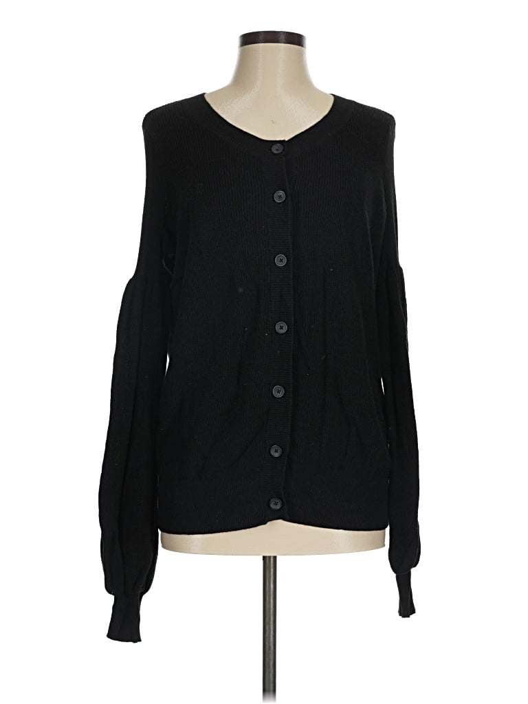 Pre-owned Universal Standard Cardigan Sweater In Black