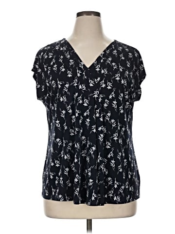 Lane Bryant Short Sleeve Blouse (view 1)