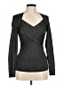 Ted Baker London Gray Long Sleeve Top Size 8 (3) - photo 1