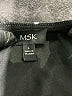 MSK Stars Black 3/4 Sleeve Top Size L - photo 7