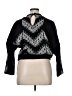 IRO Chevron-herringbone Black Pullover Sweater Size 34 waist - photo 2
